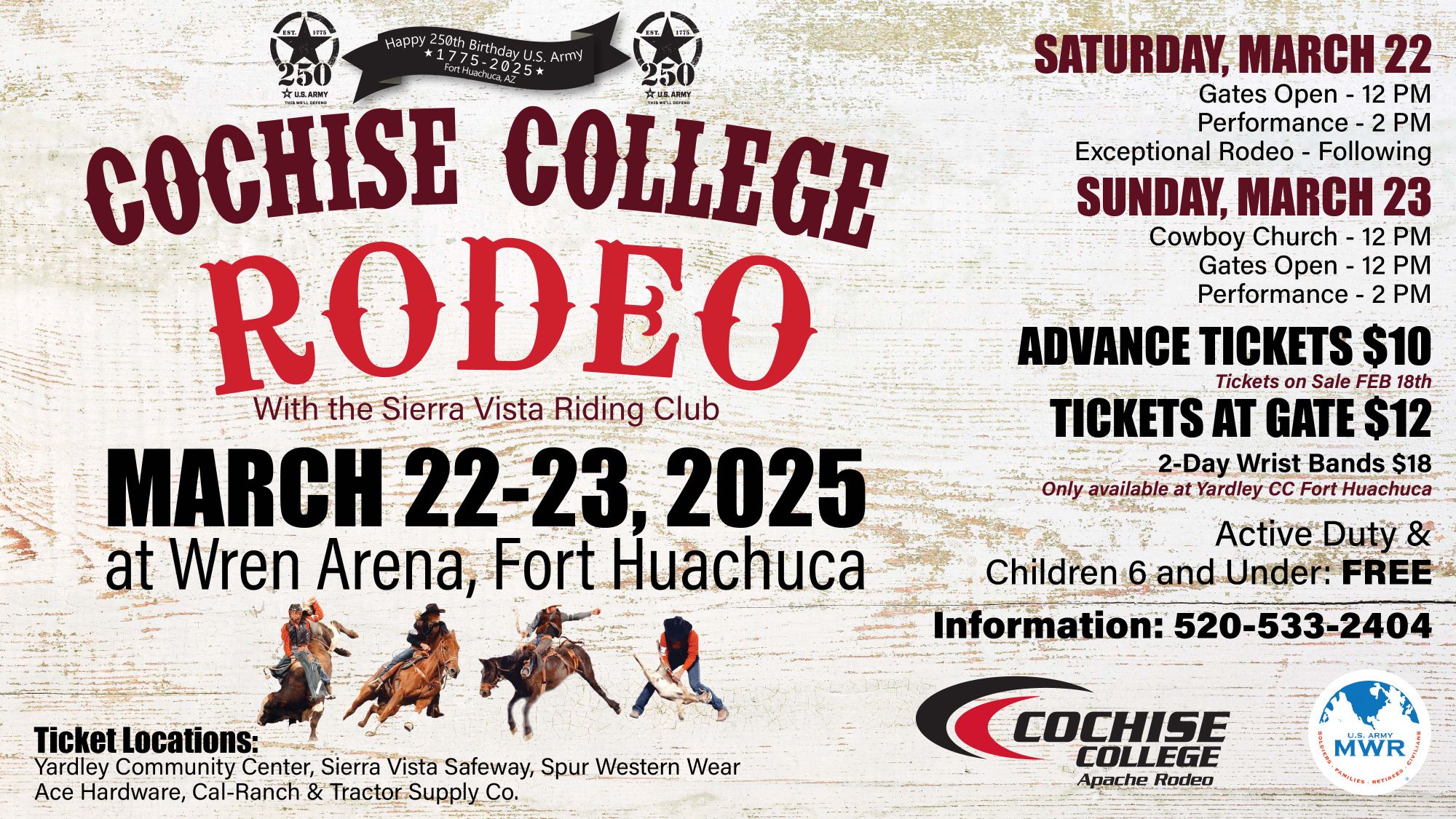 2025 Cochise College Rodeo