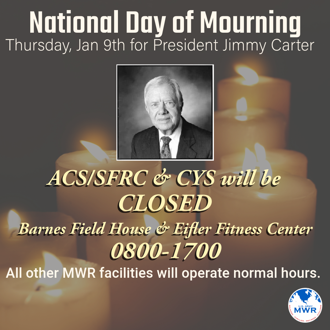 National Day of Mourning for President Carter :: Ft. Huachuca :: US ...