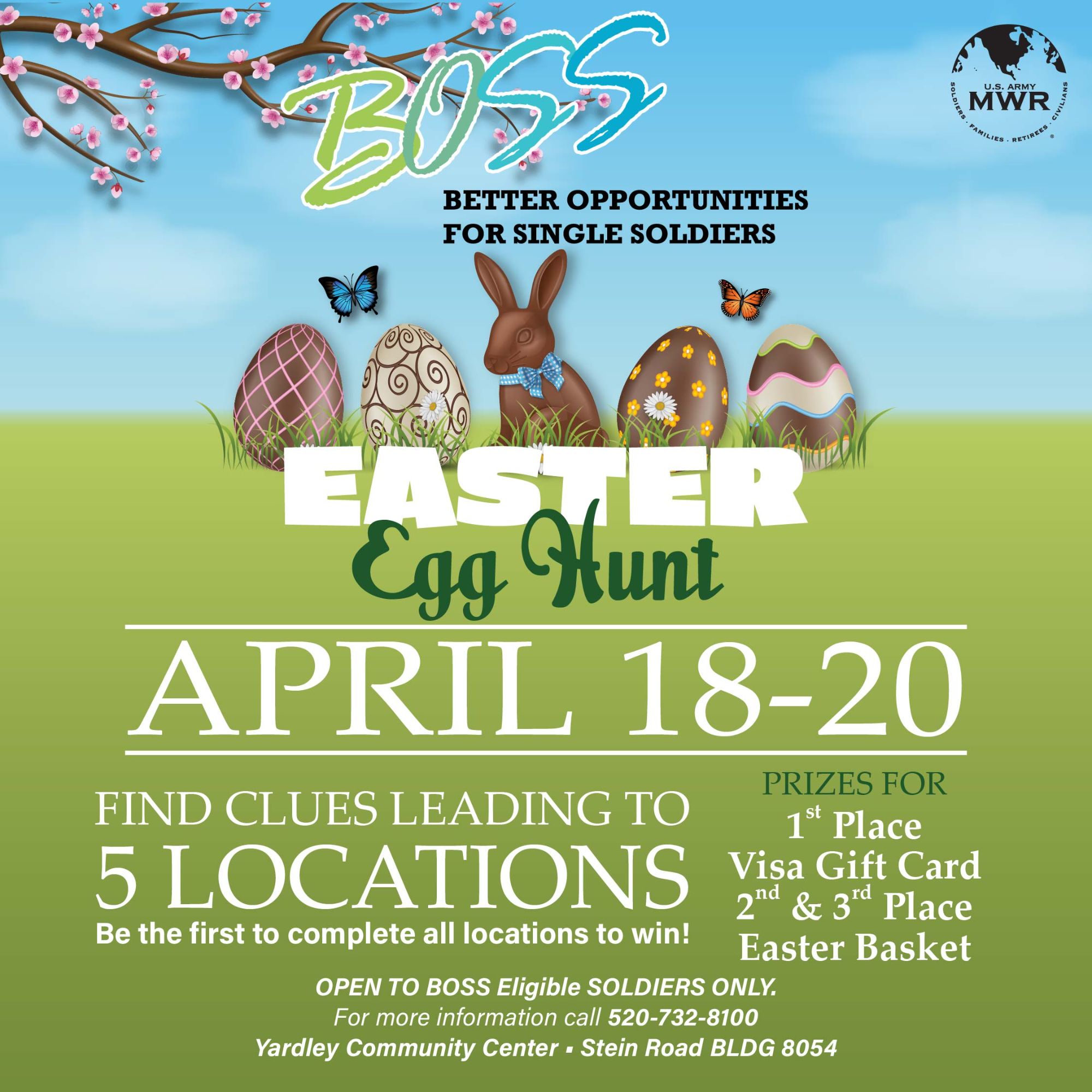 BOSS Easter Egg Hunt