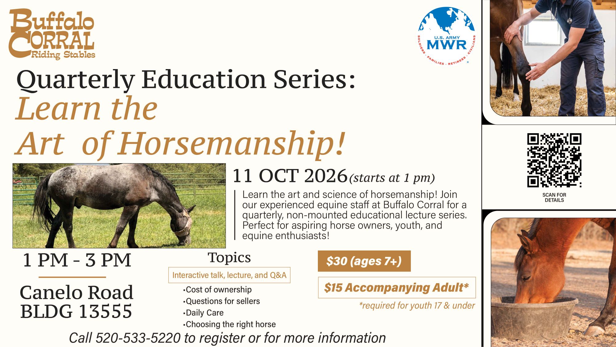 Quarterly Horsemanship Clinics