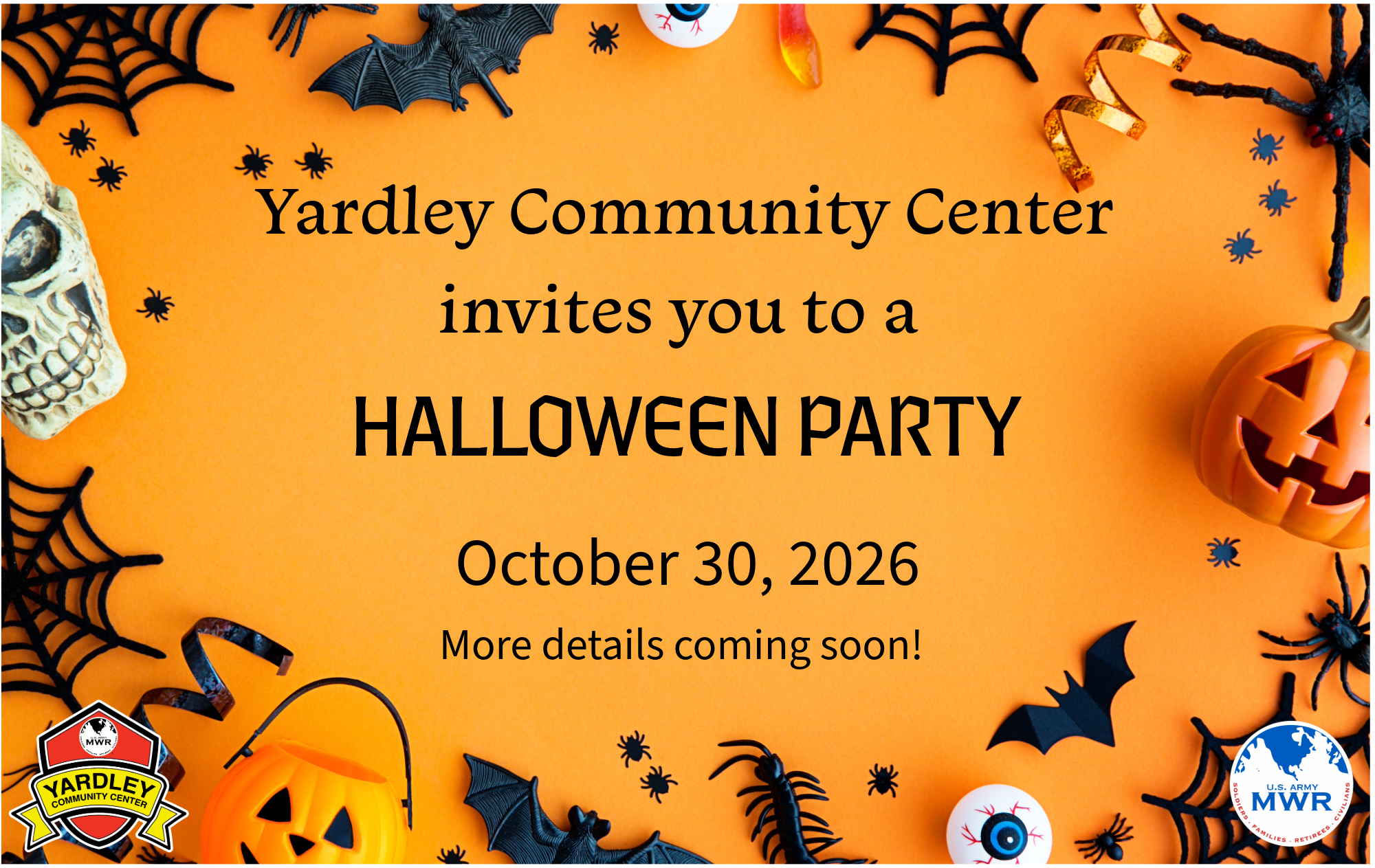 Yardley Halloween Party