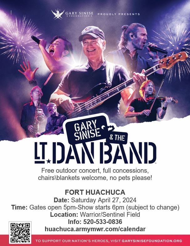 Gary Sinise & The LT Dan Band :: Ft. Huachuca :: US Army MWR