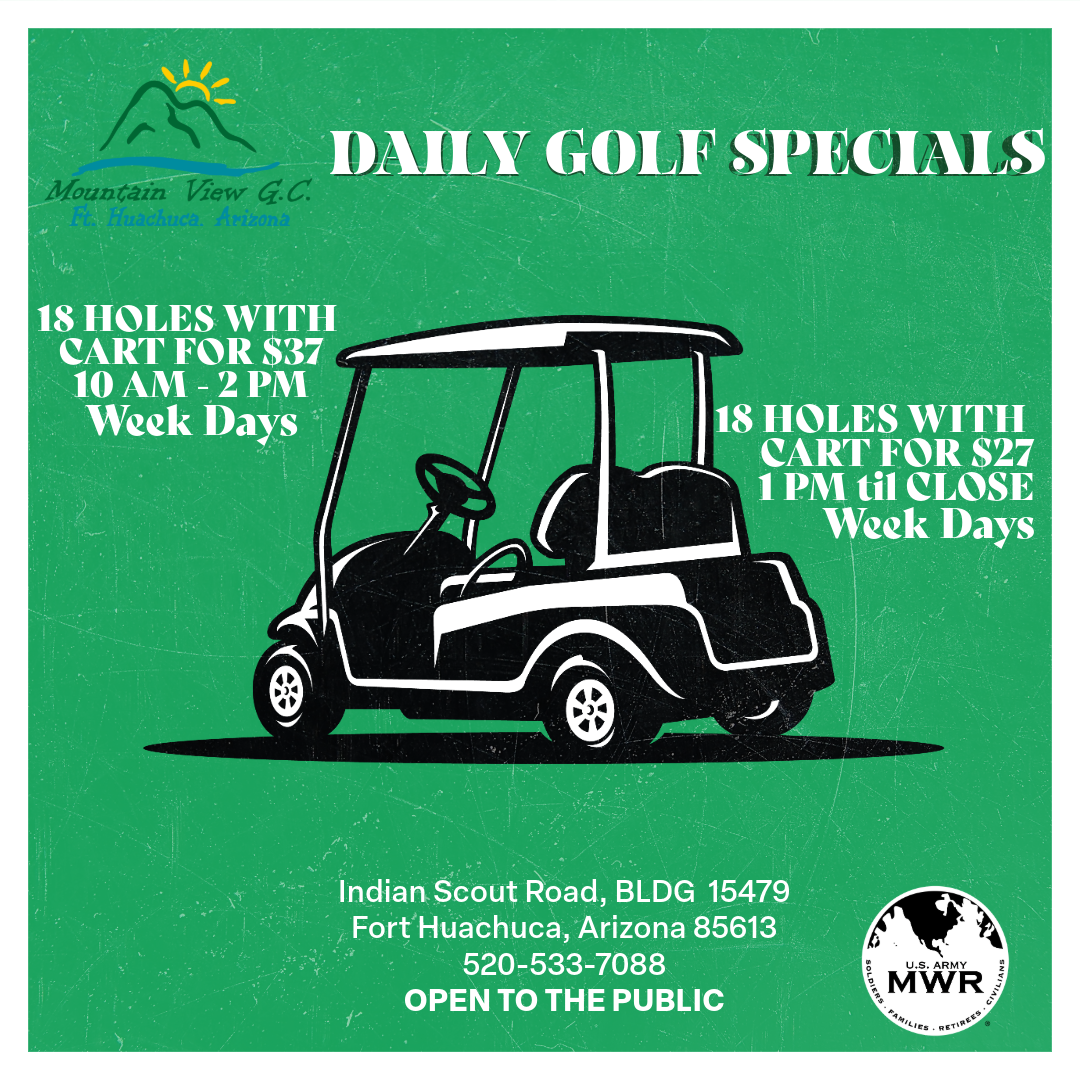 Weekly Golf Specials