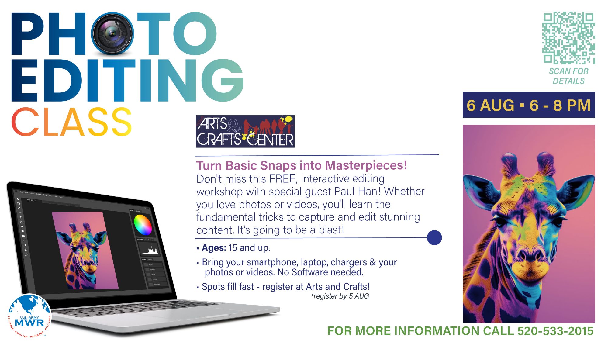 Photo Editing Class