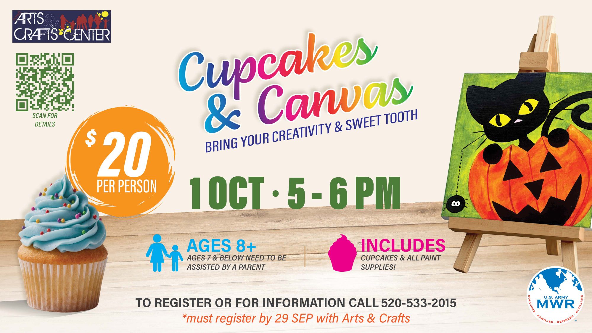 Cupcakes & Canvas