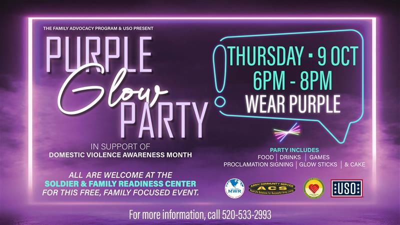 Purple Glow Party