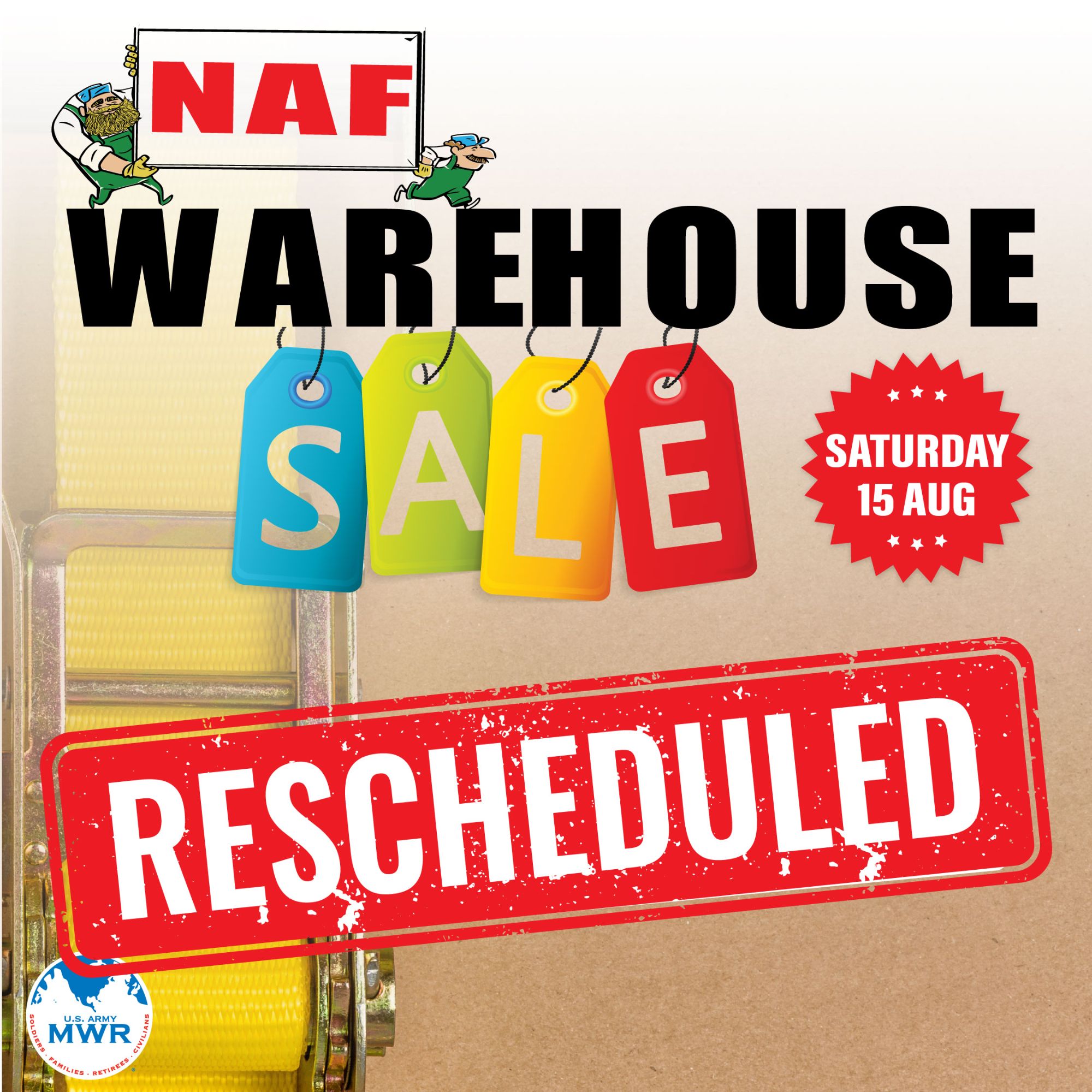 NAF Warehouse Sale